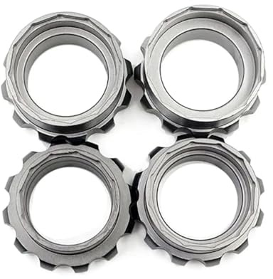 RUWLFE Juego de 4 Uds Troqueles abridor Carcasa Trasera Reloj, Herramientas reparación 34mm, 35mm, 36mm y 38mm, extracción, Caja Breitling, Tornillo Herramienta para Abrir Tapa Trasera de Reloj