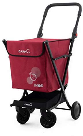 Garmol - Carro Compra Jumbo Travel 706 Rojo