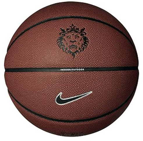 Nike Lebron James all Court 8P 2.0 Ball N1004368-855, Unisex basketballs, Brown, 7 EU