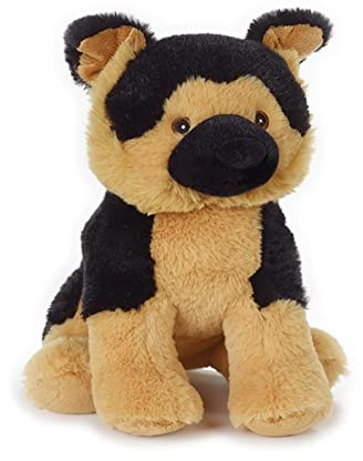 Play Eco Plüschtier Play Green! Umweltfreundlich, umweltfreundlich, Deutscher Schäferhund, mittelgroß, 22 cm