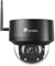 Ctronics 5MP Dôme Caméra Surveillance WiFi Extérieure, WiFi 2.4/5GHz PTZ Caméra IP Suivi Auto Détection Humaine Alarme Audio Vision Nocturne IR 30M Audio Bidirectionnel Carte TF 32Go Inclus 7*24 IP66