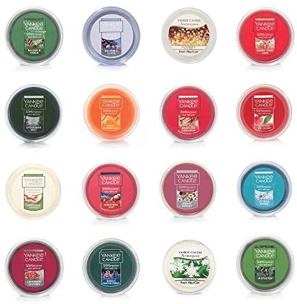 Yankee Candle Scenterpiece Easy MeltCups — Set of 4 Random Scent Sampler (Winter)