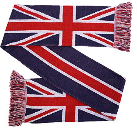 Euroscarves UK Union Jack Knit Scarf