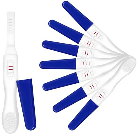 7pcs Test Di Gravidanza, Test Gravidanza, Test Gravidanza Precoce, HCG Test, Rilevazione Precoce, Risultato Rapido, Pregnancy Test, Test Rapido Di 5 Minuti, Confezione Sigillata Singolarmente