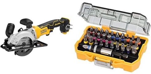 DEWALT DCS571N-XJ Compact Circular Saw 18V XR, Bare Unit + Suitable Power Tool Accessory