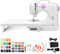 Sewing Machine, Mini Sewing Machine Portable Electric Sewings Machines, 12 Stitches Sewings Machine with LED Light, Sewing Accessory Kit, Ideal for Clothing, Pillowcases, Sheets