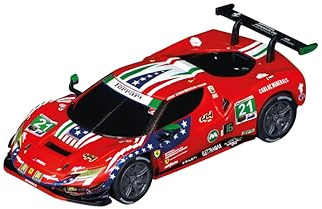 Carrera GO!!! 20064284 Ferrari 296 GT3 AF Corse, No.21 (IMSA, Weathertech GTD (2024) I 1:43 Scale Slot Car I With Original License I Suitable For Ages 6 Years+