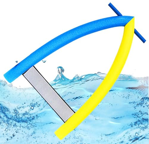 Pasta da piscina per adulti, spaghetti galleggianti, forma a parola A, grande tubo in schiuma galleggiante – insegnare bastoncini di spugna, giocattoli acquatici, galleggianti, alimentazione