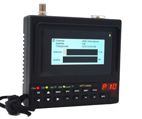 Cercatore Satellitare DVB-S2 Misuratore Ricevitore TV Satellitare Digitale Full HD Cercatore Satellitare MPEG-4 HD DVB-S Facile Da Usare