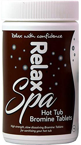 Relax Spa 1kg Hot Tub Bromine Tablets