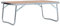 vidaXL Campingtisch Klappbar Koffertisch Falttisch Gartentisch Camping Klapptisch Aluminiumtisch Picknicktisch Braun Aluminium 60x40cm