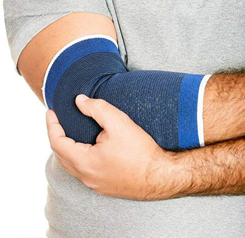 V&AMYA 2 gomitiere elastiche, tutore gomito, supporto gomito per tendinite per uomo e donna