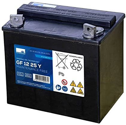 Exide - Piombo Gel 12V 25Ah Dryfit GF12025YG batteria - GF12025YG