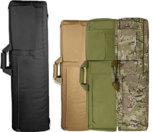 85cm/100cm Funda Blanda para Rifle,Bolsa Táctica para Escopeta,Airsoft Funda Escopeta Porta Caza,Mochila para Fusil,Bolsa De Transporte De Pistola para Caza,Camping,Bolsa para Arma Al Aire Libre
