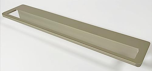 HANDTUCHHALTER GESCHIRRTUCHHALTER 32 cm FÜR GRIFFLOSE FRONTEN OHNE Bohren ZUM AUFSTECKEN EDELSTAHLFINISH