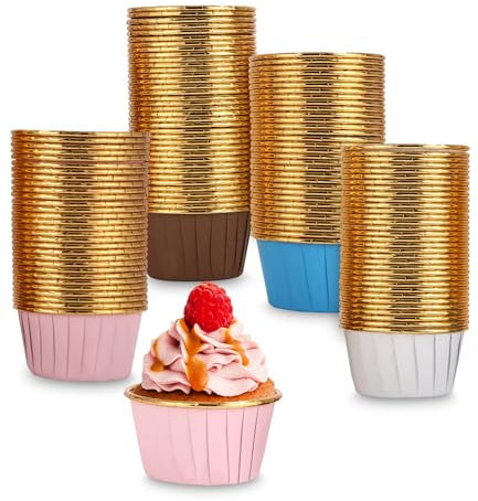 180 Pezzi Pirottini per Muffin Carta, Pirottini Cupcake, Pirottini per Muffin e Cupcake Adatto per Muffin, Panifici, Catering, Matrimoni e Compleanni