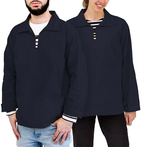 Breizh Ocean - Vareuse Homme ou Femme - Du XS au 4XL - Création Française TRINITÉ - Veste Bretonne - Veste Homme ou Femme avec Grande Taille Disponible
