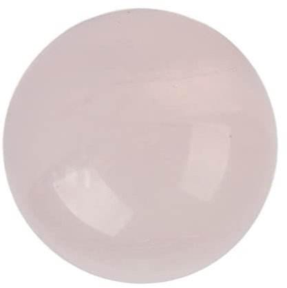di Quarzo Rosa Pietra da Massaggio in Rosa Sfera di Quarzo Rosa per l'arredamento della Stanza Bilanciamento dei Chakra
