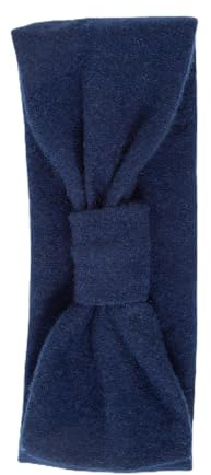Turtle Doves 100% Recycled Cashmere Headband (Navy)