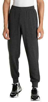 Puma Herren Essentials Logo Trainingshose, Dark Gray Heather, M