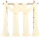 Showgeous 2 Packs Querbehang Beige 73cmx610cm Tüll Foto Hintergrund Hochzeit Vorhang Deko Beige Chiffon-Stoff Hochzeitsbogen Gardinen für Laube Hochzeit Torbogen Zeremonie Fotografie Party
