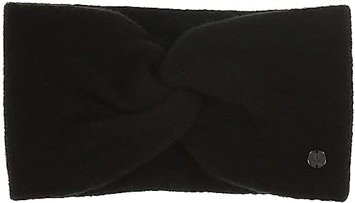 FRAAS Damen Stirnband - weiches Haarband für kalte Tage - Kopfbedeckung in Wollmischung Schwarz