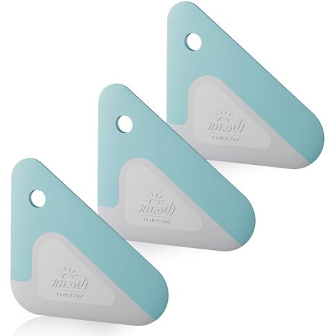 Rascador de alimentos, rascador 2 en 1 para ollas y sartenes, nailon y silicona, herramientas de cocina para sartenes de hierro fundido, utensilios de cocina, platos, sartenes y ollas, resistente al