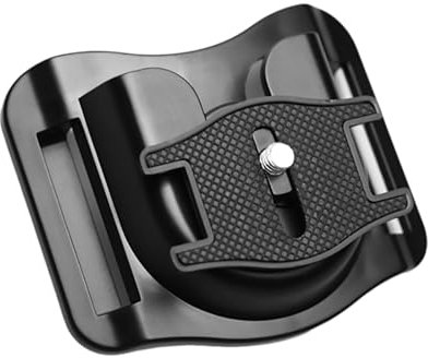 Panlouting Gürtelclip Holsterhalterung für Kamera | Schnellwechseladapter Hüftclip für SLR DSLR Kamera | Kompatibel mit Sony Canon Nikon Olympus Fujifilm