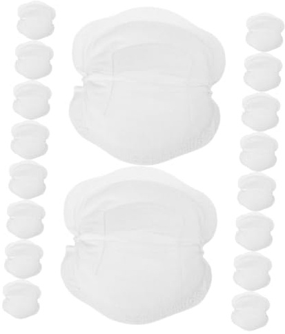 TOYANDONA 24piezas Discos Absorbentes Desechables Pecho Unidades Ultraabsorbentes Prueba de Fugas para Lactancia Materna Casa