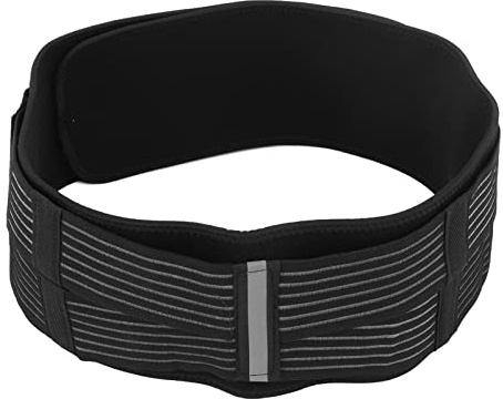 TZOXTLH Soporte de Cadera Tamaño Ajustable Transpirable Cómodo Tira Reflectante Soporte Sacroilíaco Cinturón de Cadera