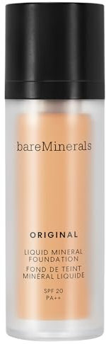 BAREMINERALS ORIGINAL LIQUID MINERAL FOUNDATION SPF 20 NR.12 MEDIUM BEIGE, 30 ML