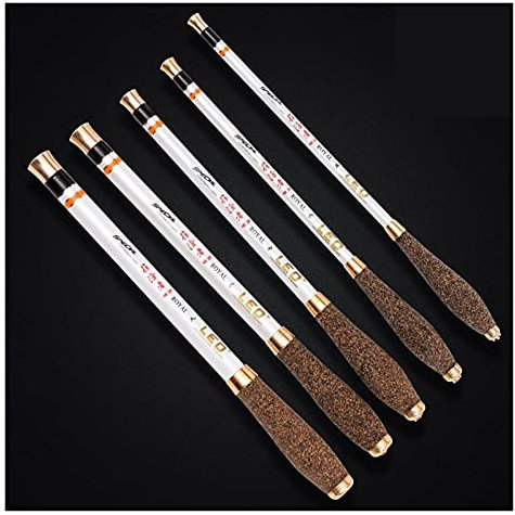 Stipprute Licht Tragbare Mini Angelrute Hand Pole Super Kurz Carbon Teleskop 1,5-3.6m Karpfen Fisch Kinder Urlaub Reisen Pesca Angelrute (Color : White, Length : 1.5M)