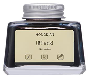 Asvine Hongdian Füllfederhalter-Tinte, 60 ml, Tinte für Füllfederhalter, ohne Kohlensäure