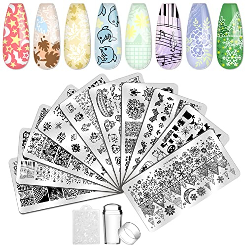 Biutee Nail Stamp Kit (10)