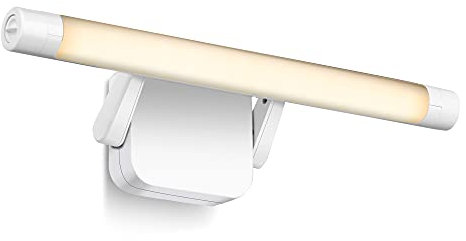 Northpoint LED Bilderleuchte Verstellbare LED Wandleuchte Spiegelleuchte Badlampe, Batteriebetrieben mit 300 ° Schwenkradius, Lichtstrom 150 lm 3000K Warmweiß