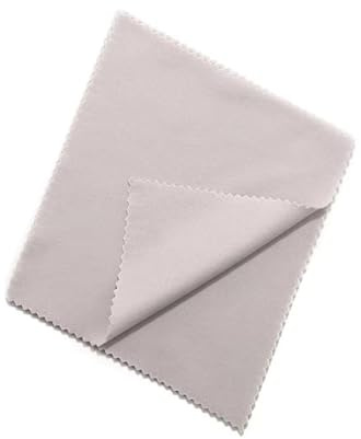 Glasögon rengöringsdukar mikrofiber rengöringsduk tjock mjuk torkduk för glasögon kameralinser telefonskärmar rengöringsmaterial (grå, 100 st)