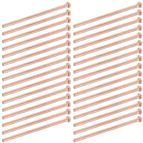 FUNOMOCYA 500 Stück Blechreparatur Schweißnägel Dellenreparatur Schweißstifte Punktschweißgerät Dellenzieherstifte Zugbolzen Karosseriereparaturzubehör Spotter Schweißbolzen