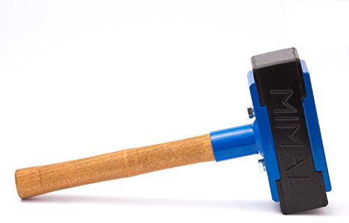 PFLASTERHAMMER PROFI HAMMER PLATTENLEGERHAMMER GUMMIHAMMER 2,6 kg (MBM03)