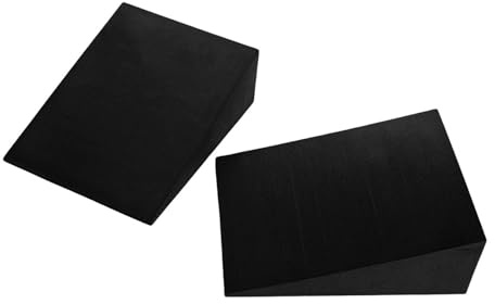 Bloques para Sentadillas con cuña, Dispositivo de Fitness de cuña de eva, Inodoro, Impermeable y Resistente al , Bloque de Sentadillas para Yoga, pantorrillas, Tobillos, Rodillas, Ejercicio