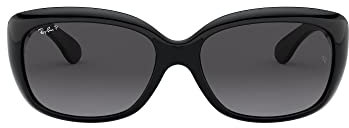 Ray-Ban Damen 4101 Brillengestelle, Schwarz (Shiny Black), 58