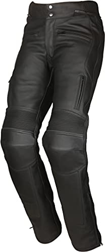 Modeka Helena Damer Motorcykel läderbyxor, schwarz, 21