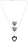 1satz Guitar Pick Necklace Holder Aus Silikon Mit Edelstahl-picks Praktischer Organizer Für Gitarrenplektren Tragbar Für Outdoor Für Gitarrenliebhaber
