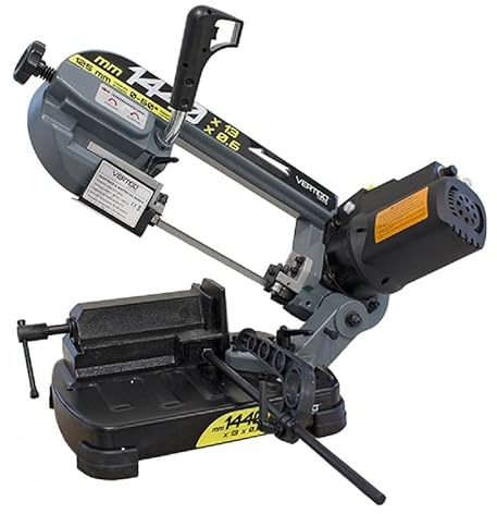 VERTIGO Segatrice a Nastro VER-CUT-1440, Sega a Nastro Professionale per Metallo