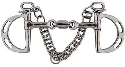 Jack's 20149-5 5 in. Elliptical Link Uxeter Kimberwick Bit