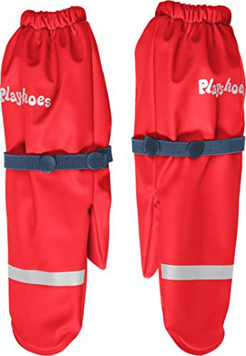 Playshoes Matschhandschuh mit Fleece-Futter Unisex Kinder, Rot ,3 (ca. 4-6 Jahre)