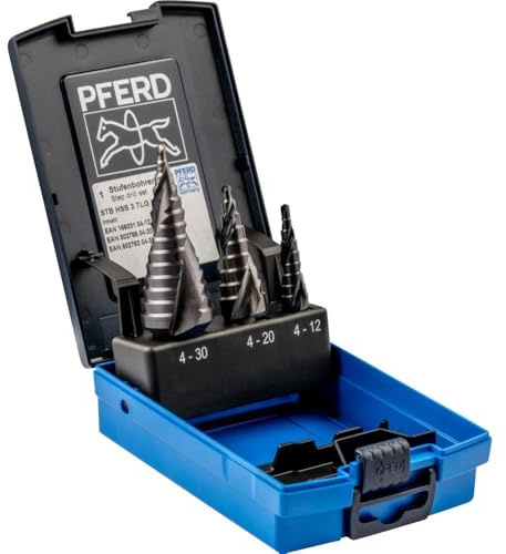 PFERD Tools Stufenbohrer-Set HSS HC-FEP 3-TLG.