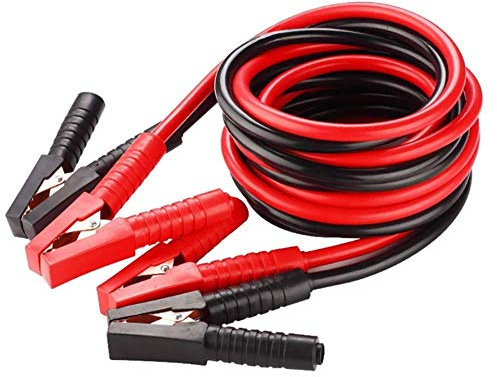 Puente de 6-24 V para coche, cable auxiliar de camión de coche de 2500 amperios, puente de arranque de batería de 3 m, coche de emergencia ayuda a que el encendedor arranque fácilmente, 4 m sobre 3,