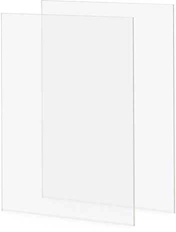 MVQPER 2 Stück 42 x 29 cm transparente Plexiglas Kunststoff Acrylplatte 2 mm dick, klare Acrylplatte A3 Transparente Kunststoffplatte Plexiglasplatten für Househld Dekoration, Bilderrahmen, Malerei