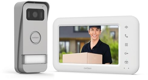 Videoportero Avidsen WiFi con App y Doble Apertura para Puerta y Portón