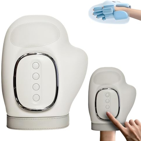 Handmassagegerät, Heated Hand Massager for Arthritis Pain Relief, Elektrisches Massagegerät Mit 5 Intensitäten Und 3 Modi - Automatische Timer Funktion Handmassage